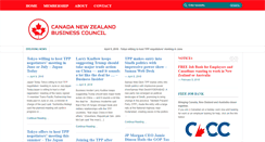 Desktop Screenshot of canada-nz.org.nz